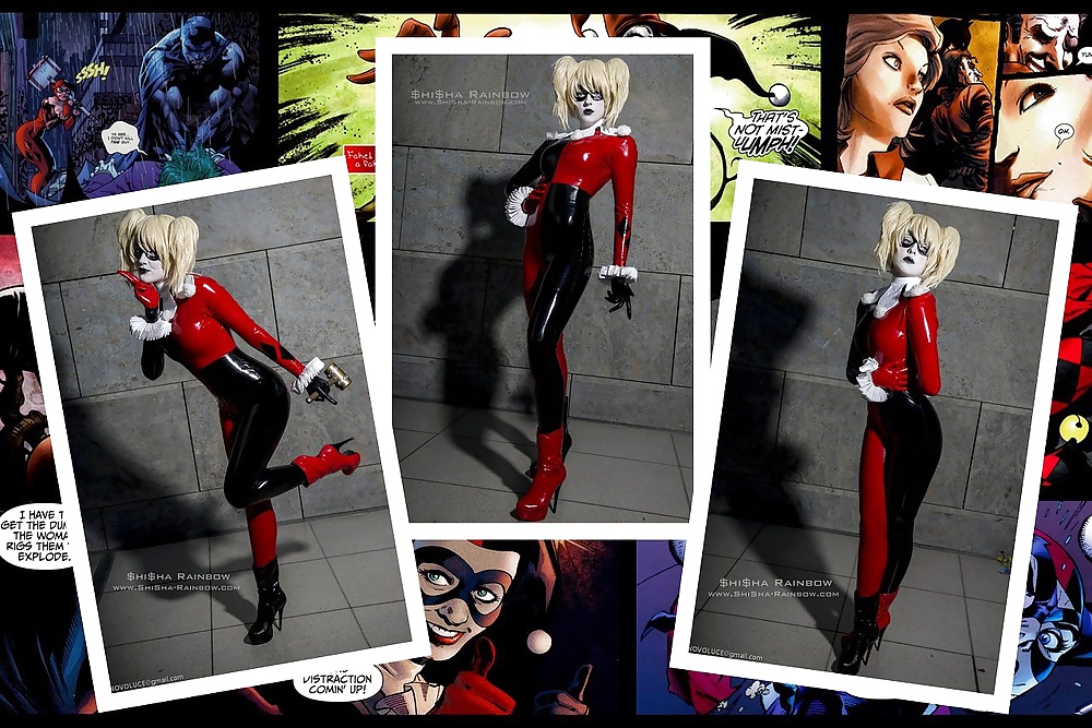 Mi fetiche de harley quinn y catwoman
 #40555209