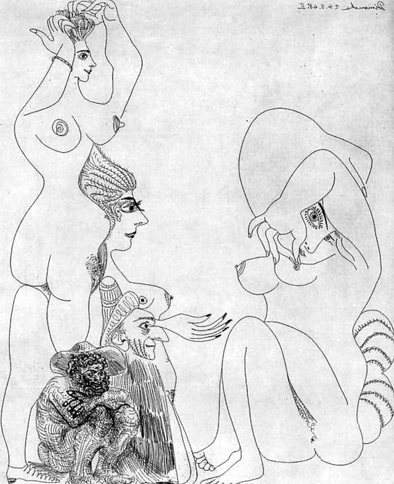 Drawn Ero and Porn Art 37 - Pablo Picasso 2 #33616115