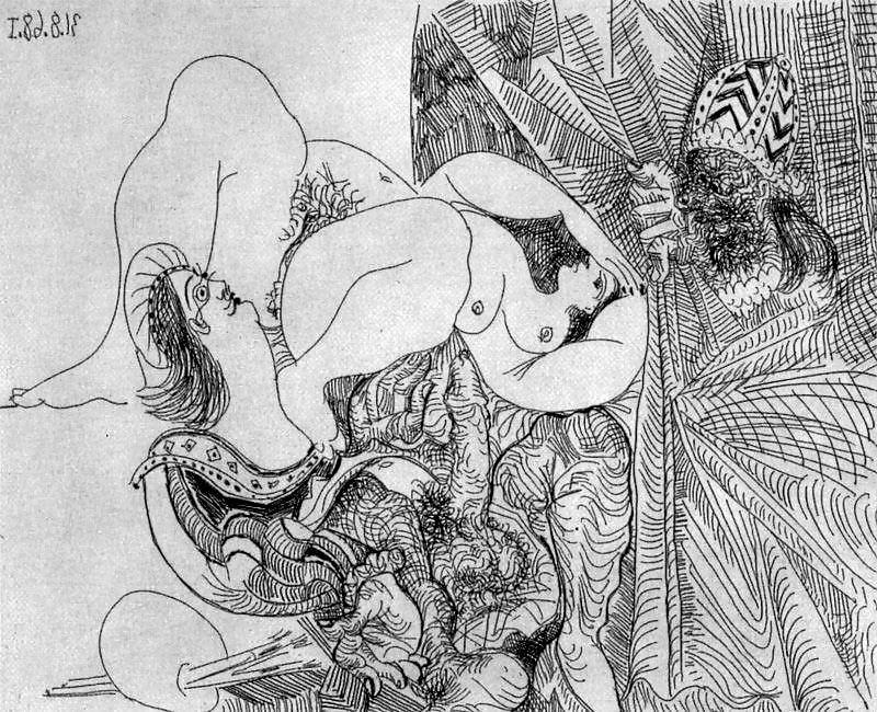 Drawn Ero and Porn Art 37 - Pablo Picasso 2 #33616119