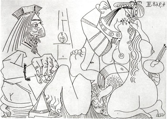 Drawn Ero and Porn Art 37 - Pablo Picasso 2 #33616126