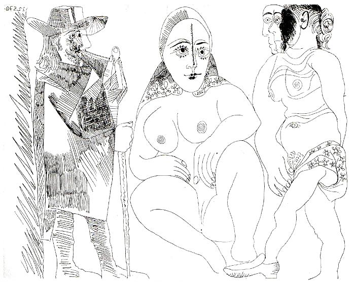 Drawn Ero and Porn Art 37 - Pablo Picasso 2 #33616141