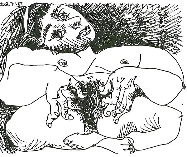 Drawn Ero and Porn Art 37 - Pablo Picasso 2 #33616170
