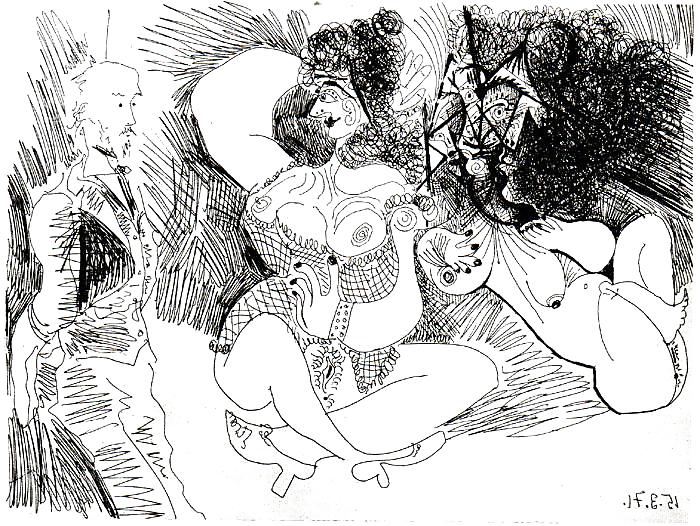 Drawn Ero and Porn Art 37 - Pablo Picasso 2 #33616174
