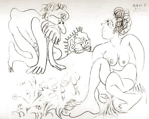 Drawn Ero and Porn Art 37 - Pablo Picasso 2 #33616181