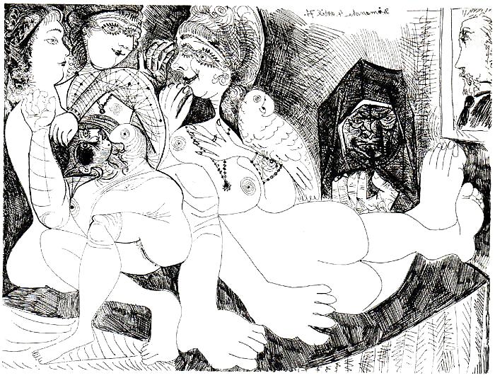 描かれたエロとポルノアート 37 - Pablo Picasso 2
 #33616215
