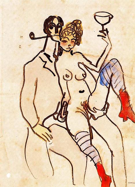 描かれたエロとポルノアート 37 - Pablo Picasso 2
 #33616234