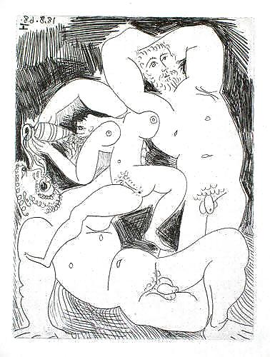 描かれたエロとポルノアート 37 - Pablo Picasso 2
 #33616251