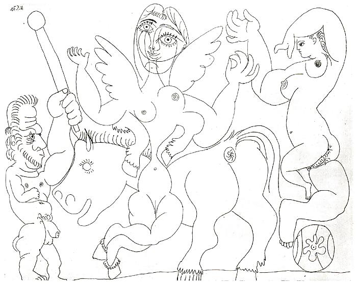 描かれたエロとポルノアート 37 - Pablo Picasso 2
 #33616254
