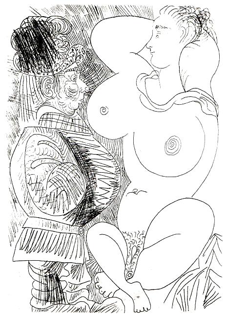 描かれたエロとポルノアート 37 - Pablo Picasso 2
 #33616258