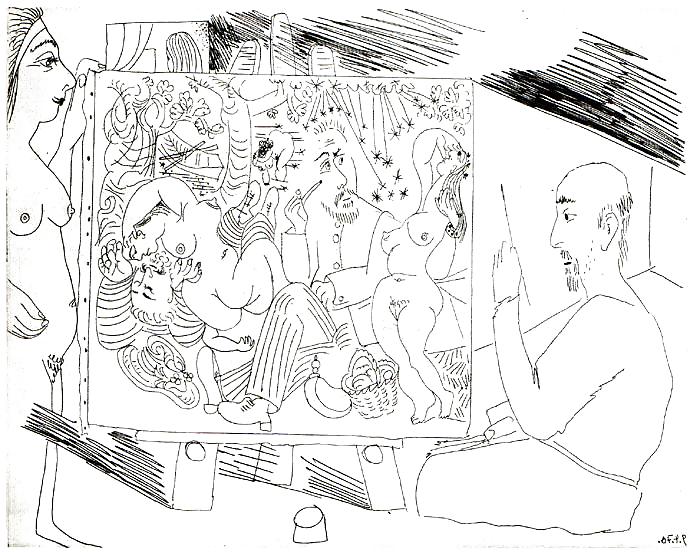 Drawn Ero and Porn Art 37 - Pablo Picasso 2 #33616265