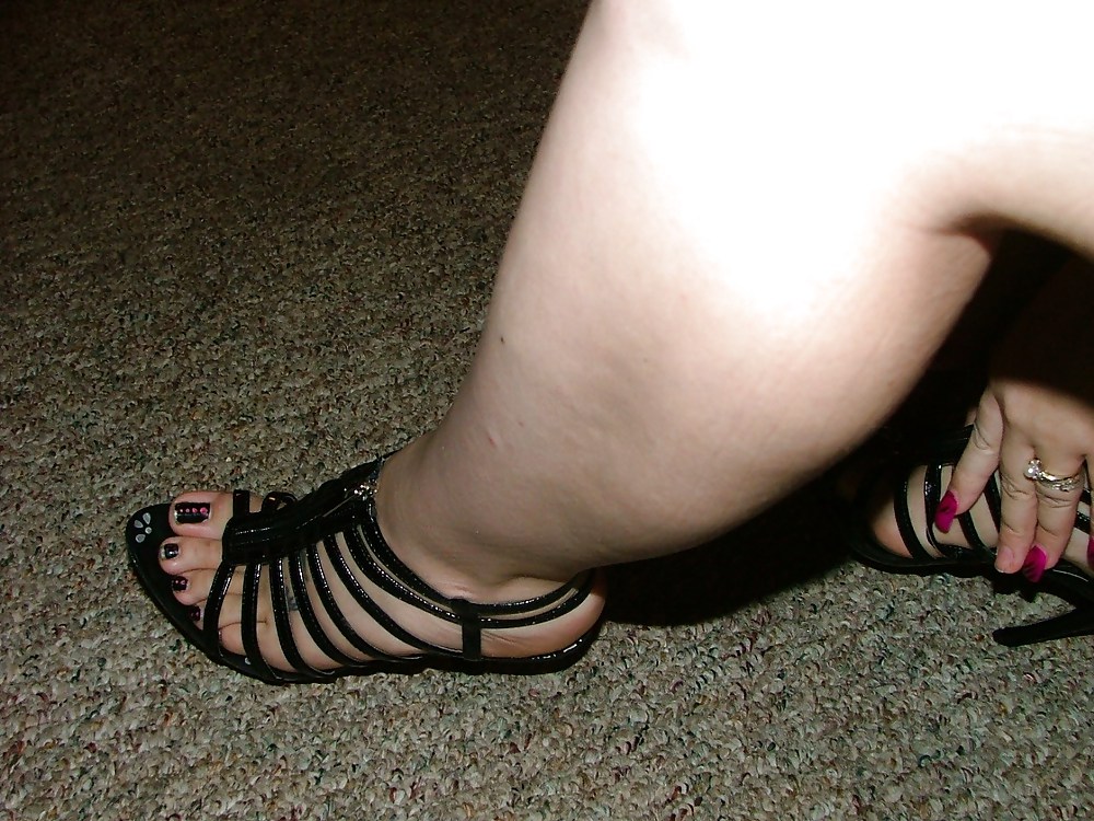Ex Wife in Schoolgirl Skirt, High Heels(Foot Fetish) Part 1 #35943794