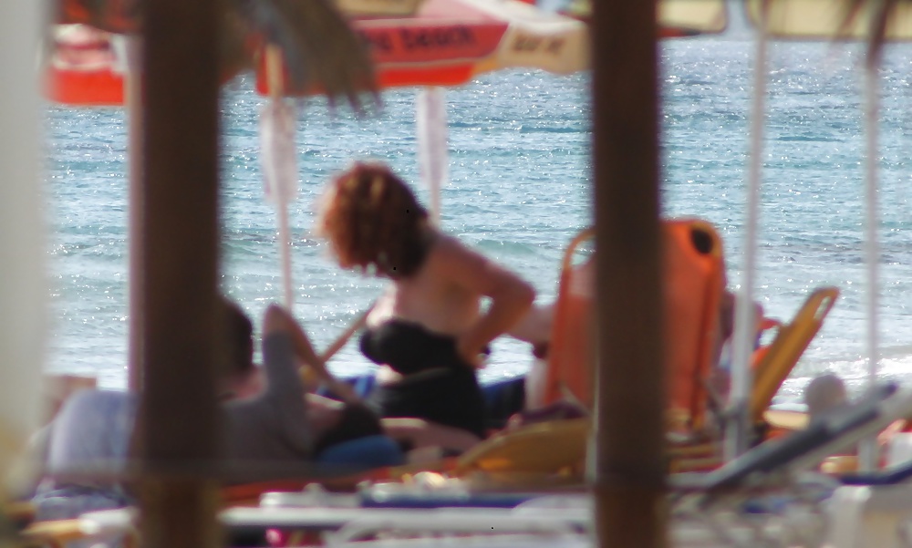 Candid Mature Bikini - Big Boobs - Bikini Tits Voyeur #41053012