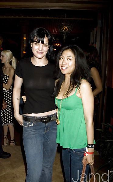 Pauley Perrette - Pokies and slight see through #36845131
