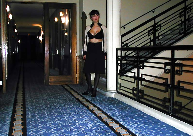 FRENCH NADINE flashing at the hotel 2002 #27099099