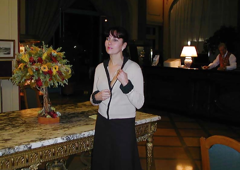 Nadine Français Clignotant à L'hôtel 2002 #27099161