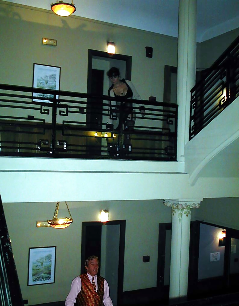 FRENCH NADINE flashing at the hotel 2002 #27099179