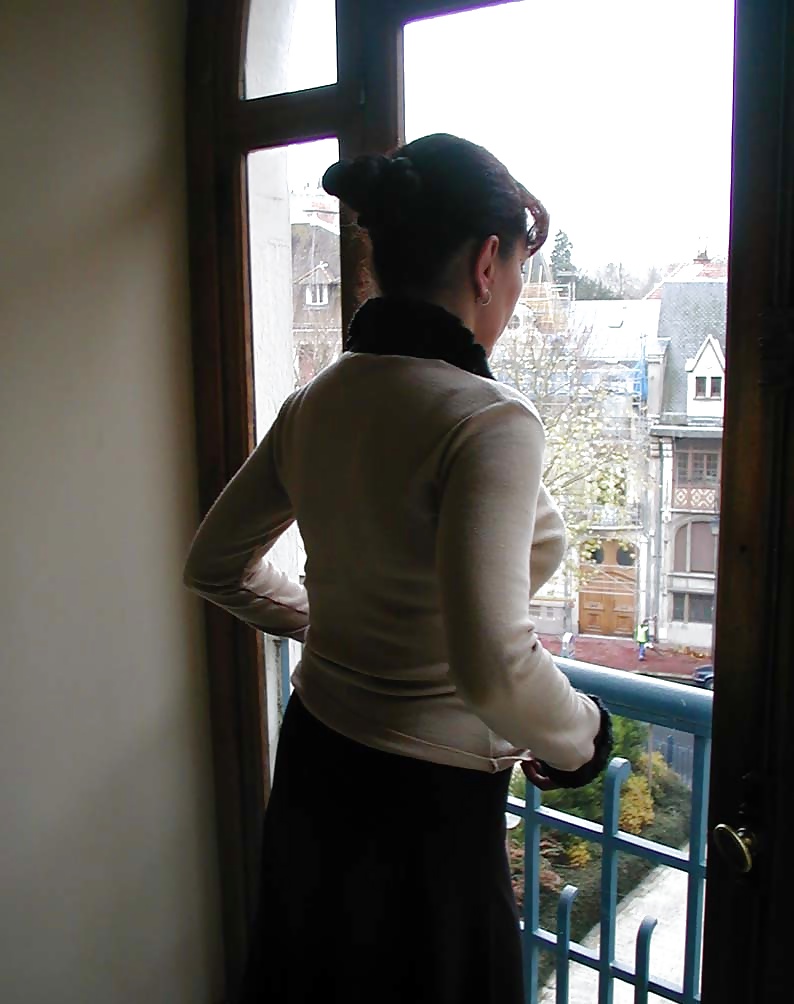 FRENCH NADINE flashing at the hotel 2002 #27099352