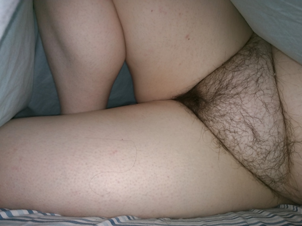 Hairy BBW wife #40828249