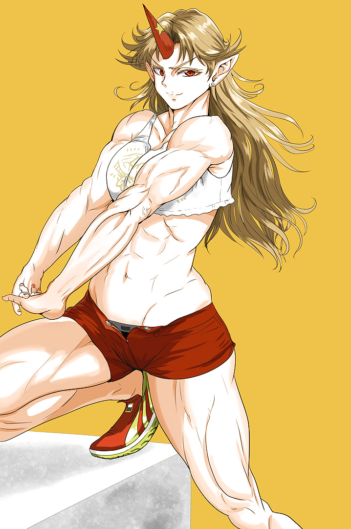 Tomboys and Muscle girls #33912180