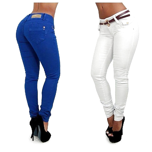 Pantaloncini e leggings di jeans sexy #14
 #28372180