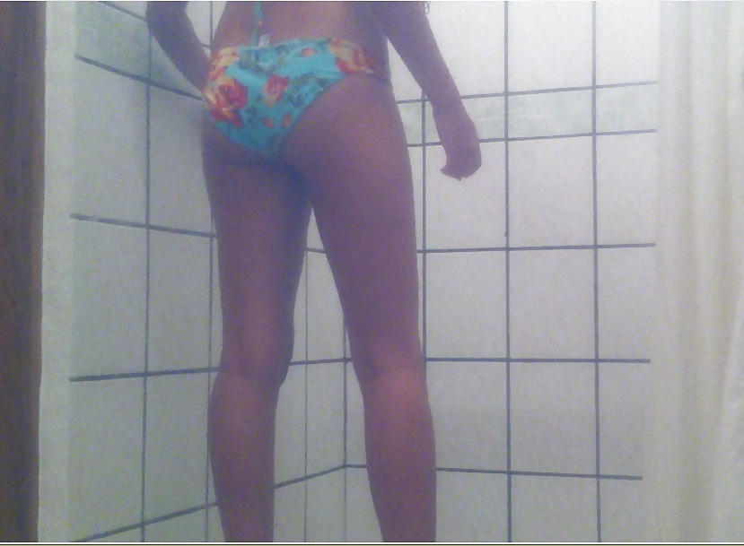 Spy hot amateur teen in my shower, voyeur #37703962