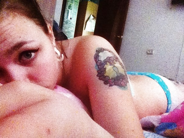 Russian sexy tattoed girlfriend - Nadya #25951951