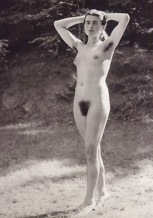 Vintage women with hairy armpits #40253801
