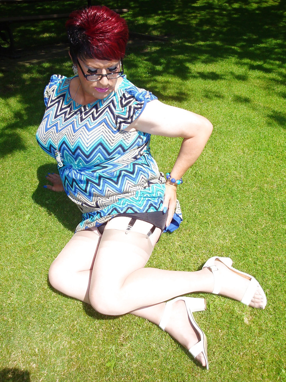 Flashing a Bit of Leg #28619873