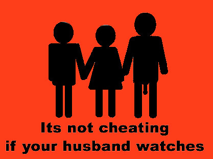 It's Not Cheating if Your Husband Watches #35105464