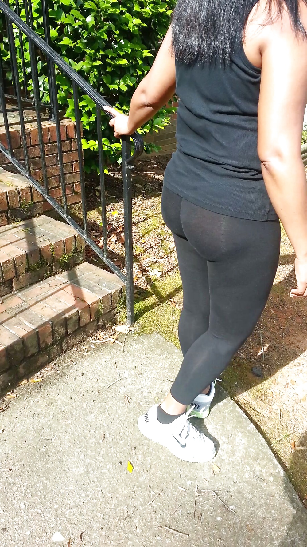 Wife's ass in see through spandex pt 2 #27938911