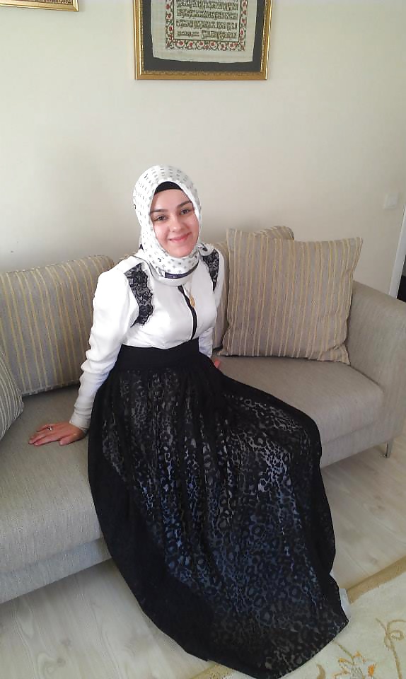 Arab Turc Hijab Turban-porter Assis Persillage Indien #32097960