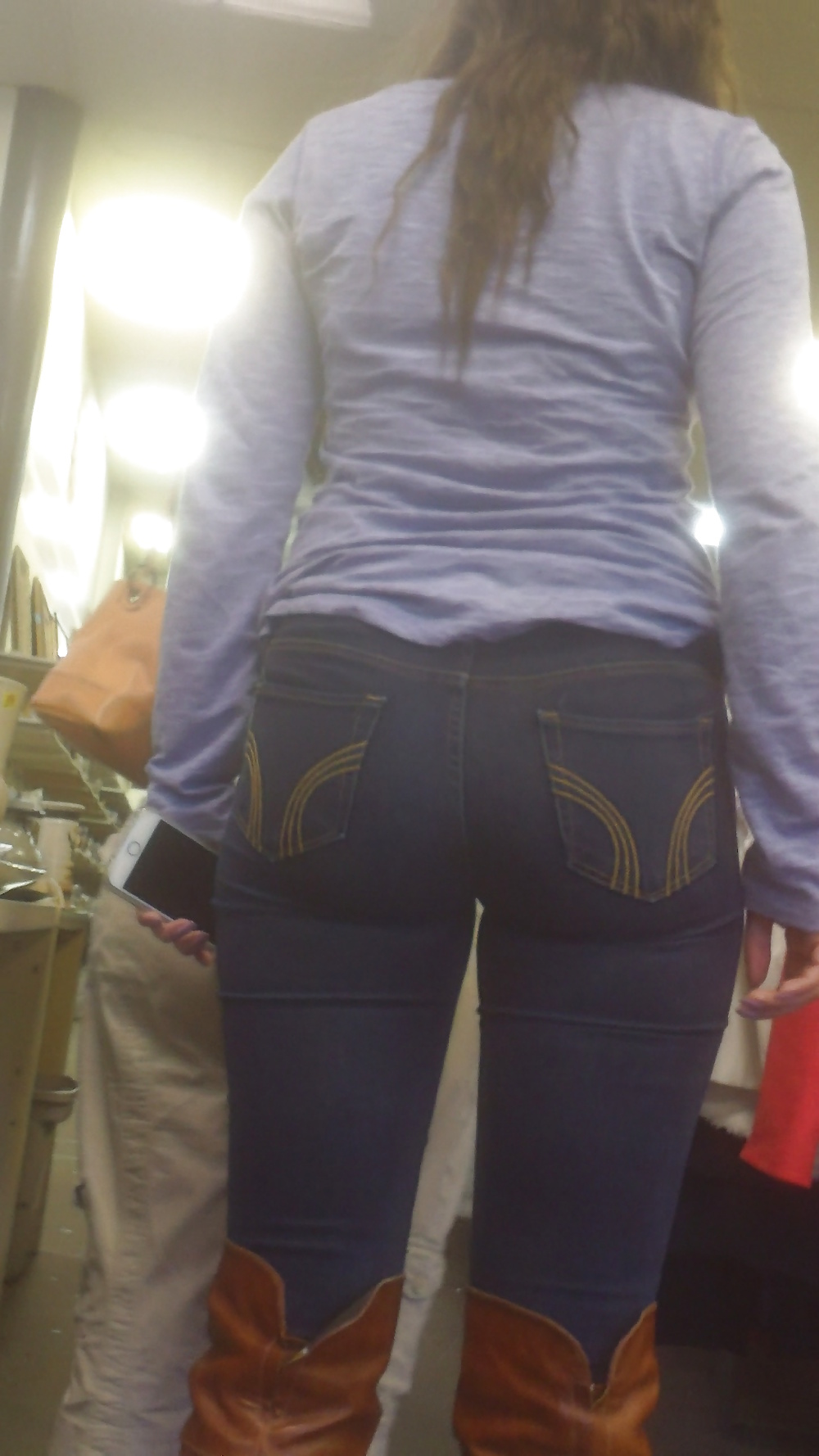 Sexy Latina Teen Ass & Hintern In Engen Jeans #40854650