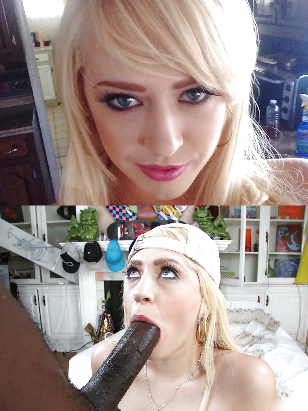 Before and After Facials + Interracial  #33944724
