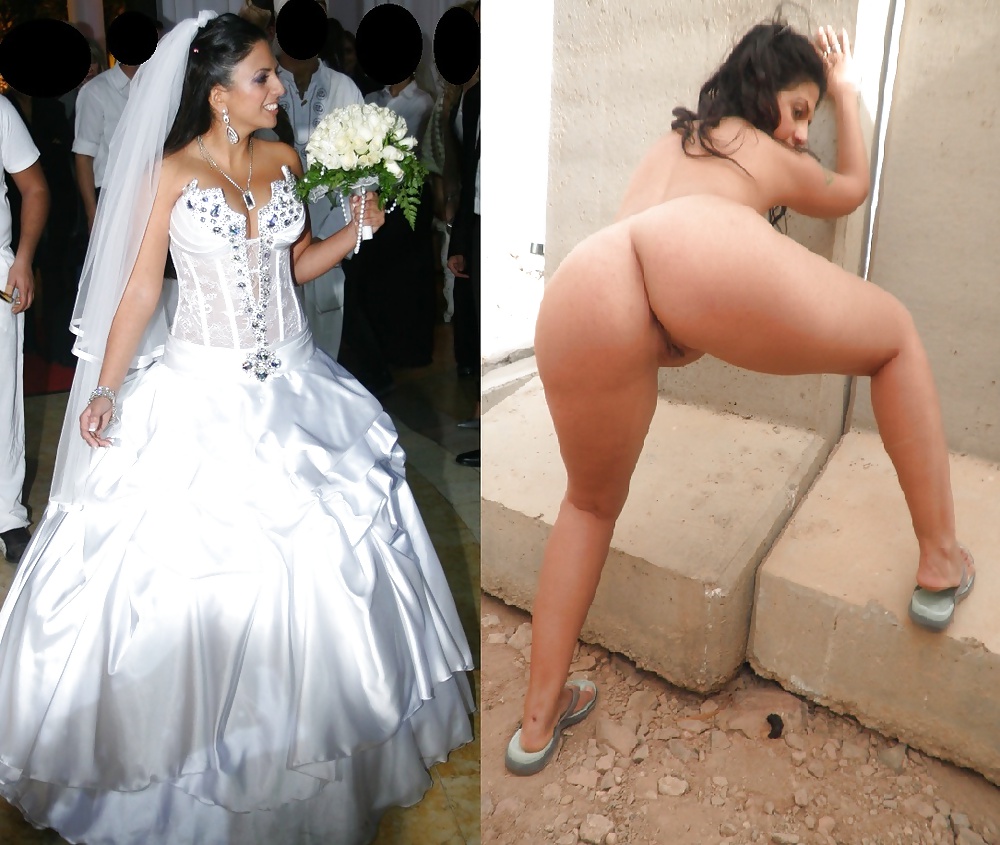 DRESSED UNDRESSED WEDDING DRESS IM A FUCKING FREE WHORE #29132342