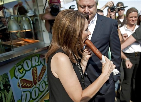 Michelle bachmann---real and fake
 #23809192