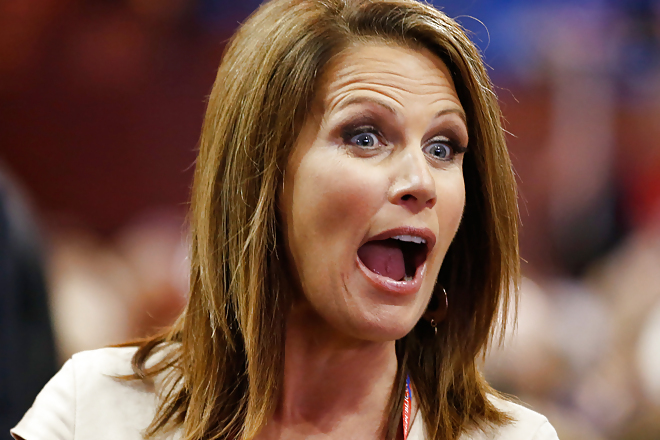 Michelle bachmann--real y falsa
 #23809243