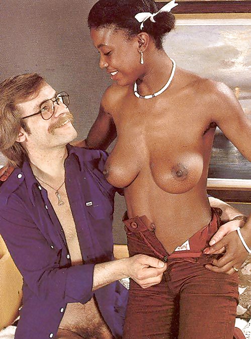 Interracial, black woman and white man #36328436