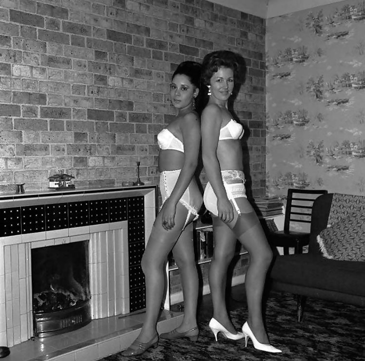 Vintage ladies wearing white panties 4. #31251911