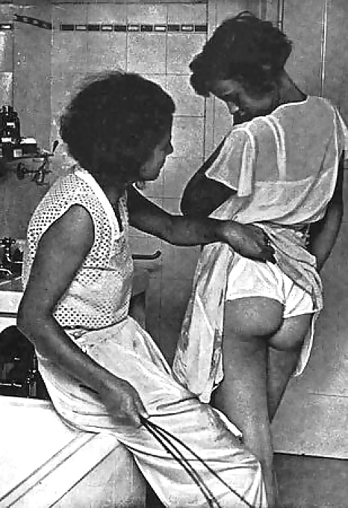 Vintage ladies wearing white panties 4. #31251913