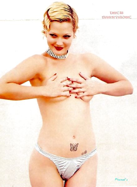 Drew barrymore (somme hairy pics)
 #35424505