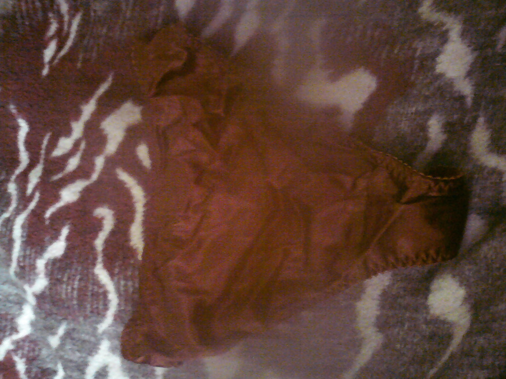 Red satin panties of NOT my stepmother #32797212