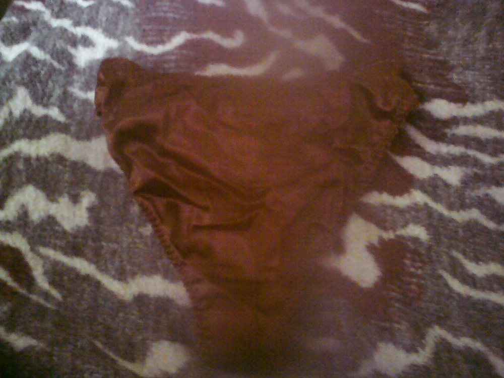 Red satin panties of NOT my stepmother #32797216
