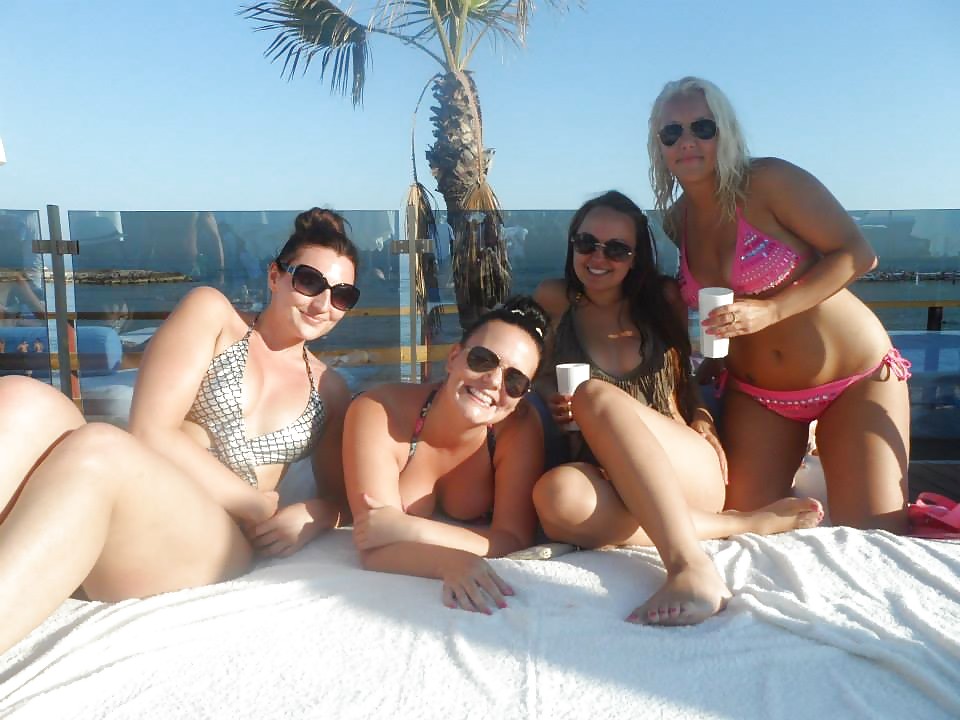 Chubby slags seren,amy,charlotte and vicky holiday pics #23393802