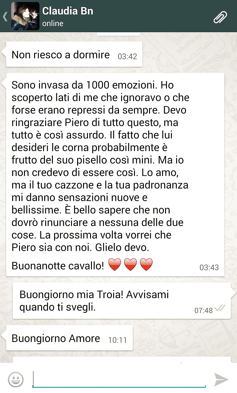 Conversazioni con lei...
 #31387597