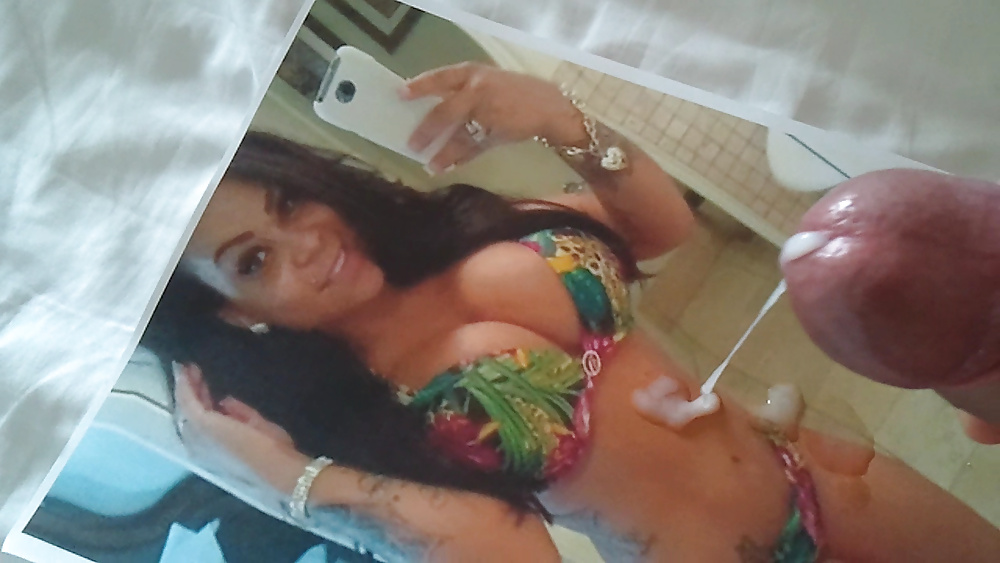 CUM on Nanci selfie in hot bikini #33125504