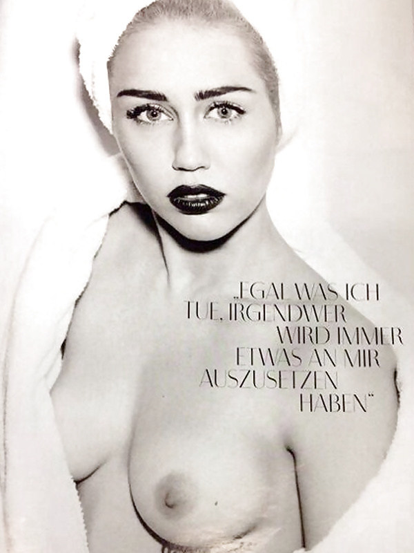 Miley cyrus posa vogue alemania marzo 2014
 #25143980