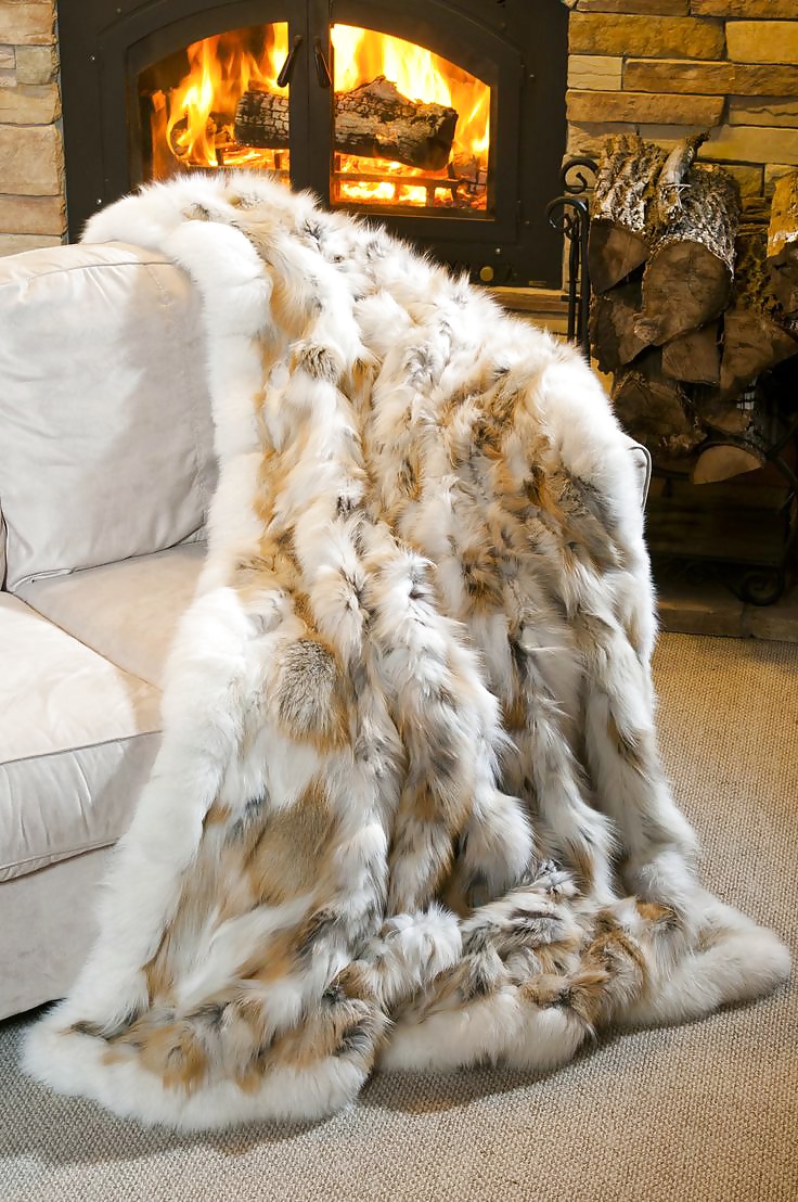 Fur Bed - pleasure on fur #33573675