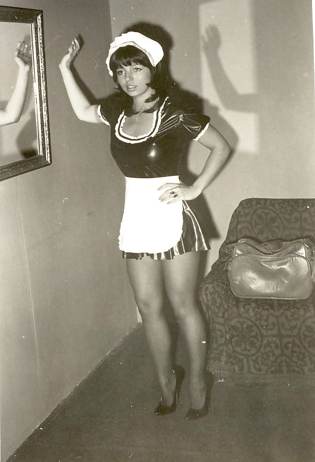 Vintage Ladies wearing Stockings  1960 Years  #31465842
