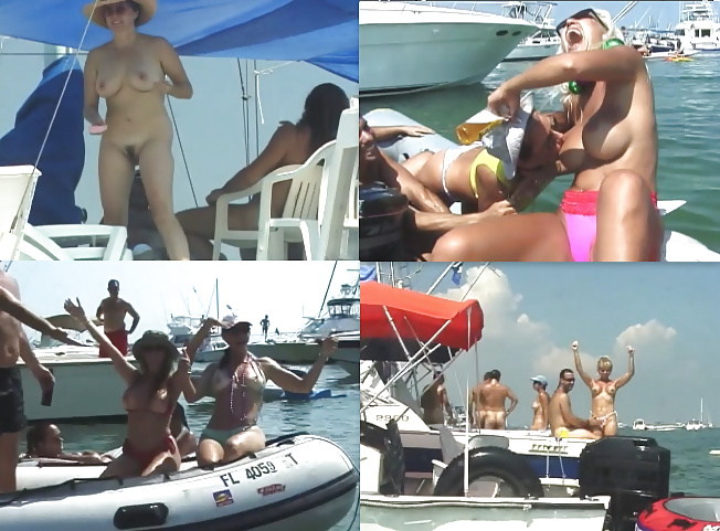 Miami beach boat party esibizionista!
 #28861216