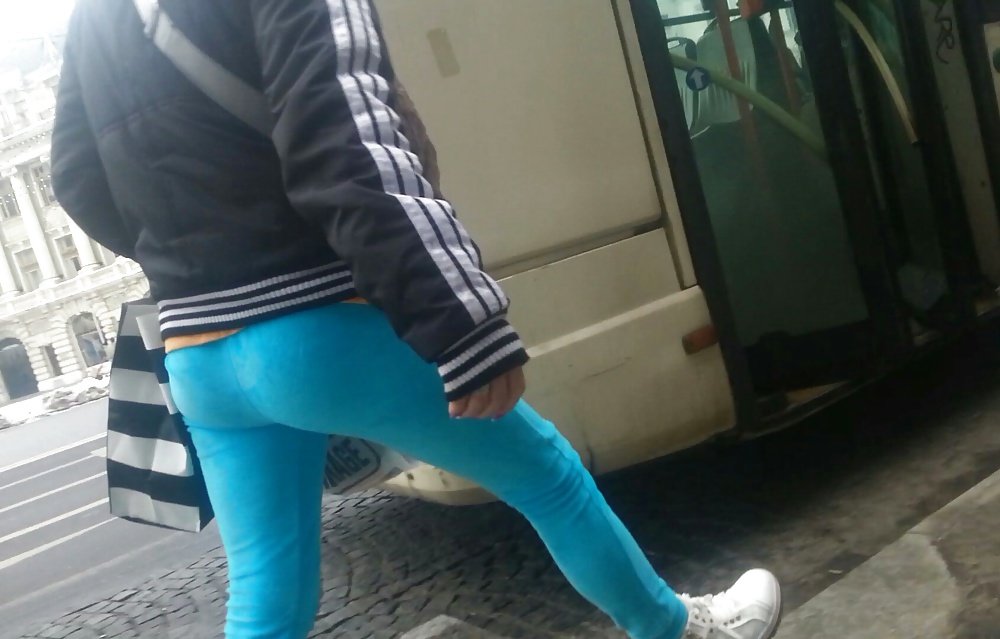 Spy leggigns, feet, ass sexy women romanian #40751399